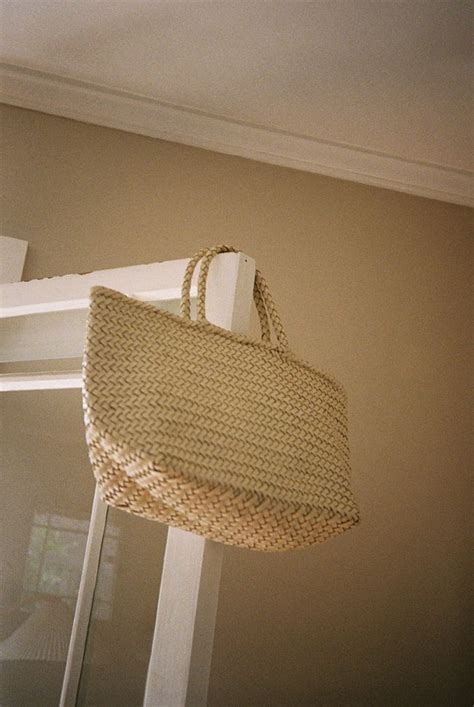 club monaco woven leather bag